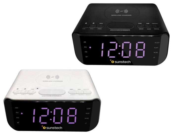 reloj despertador sunstech
