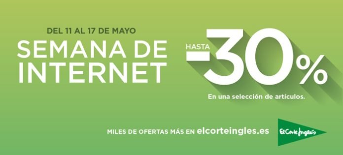 El Corte Inglés celebra el Día Mundial de Internet con descuentos de ...